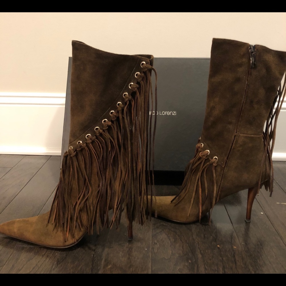 Fabulous Fringe Gianmarco Lorenzi boots